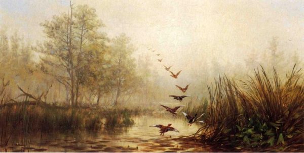 Hazy Morning by James McDougal Hart