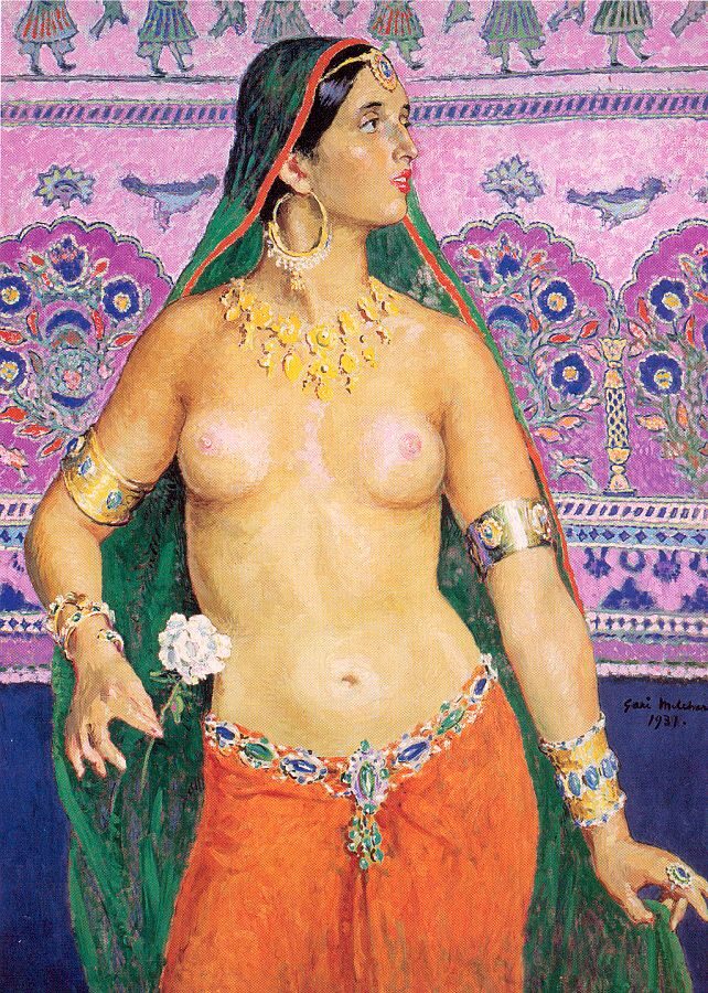 Hindu Dancer by Gari Melchers