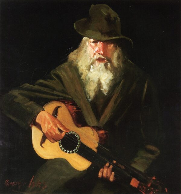 Hobo Musician by George Luks