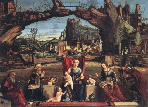 Holy Conversation by Vittore Carpaccio