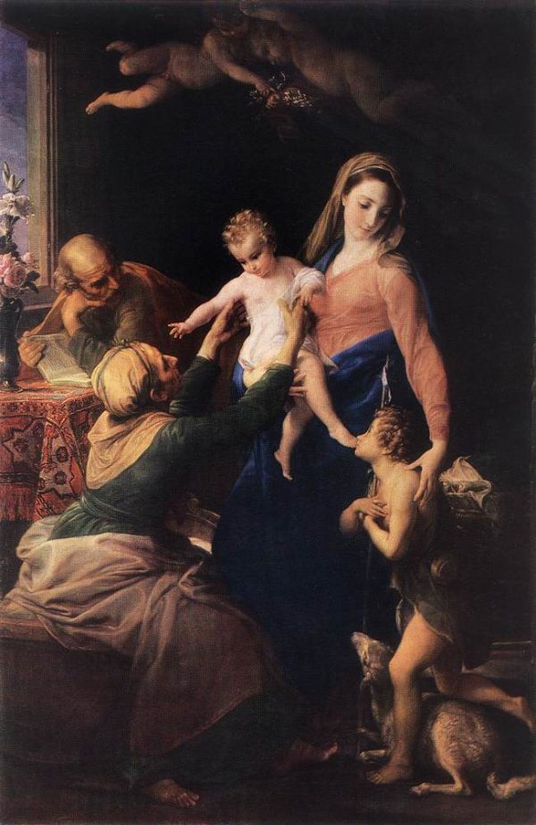 Holy Family by Pompeo Batoni