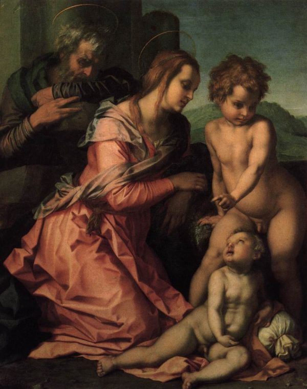 Holy Family by Andrea del Sarto