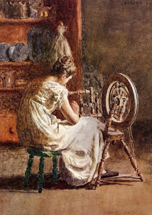 Homespun by Thomas Eakins