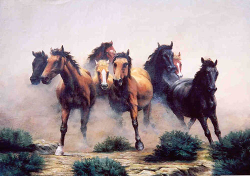 Horse Paintings N008