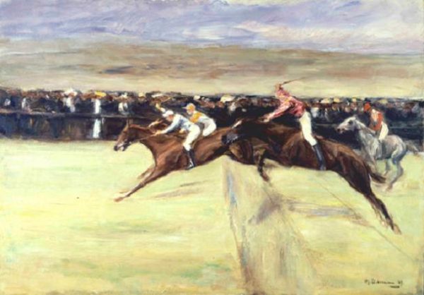Horse Races in the Cascines by Max Liebermann