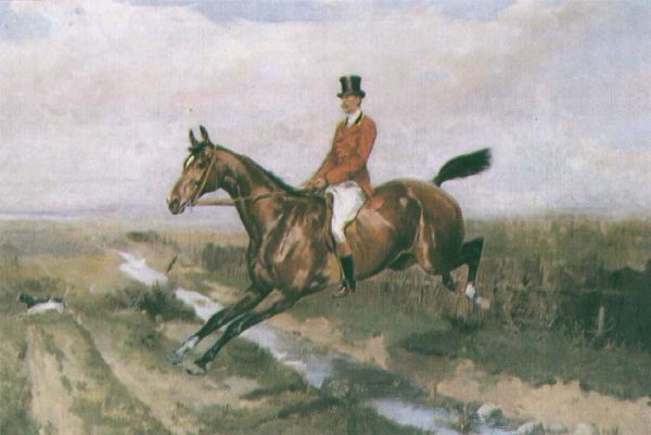 Horseman in a Red Coat by Tadeusz Ajdukiewicz