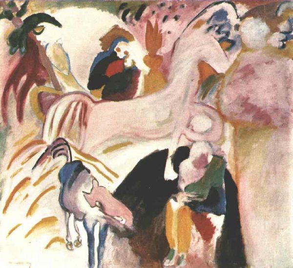 Horses by Wassily Kandinsky