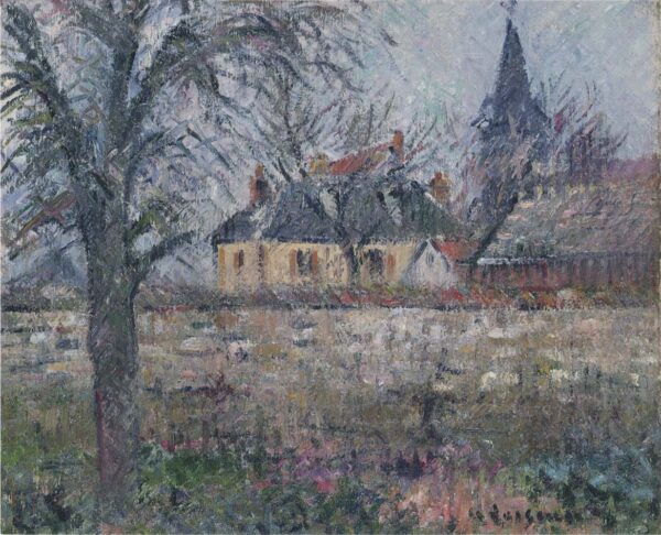 House of Monsieur de Irvy near Vaudreuil by Gustave Loiseau