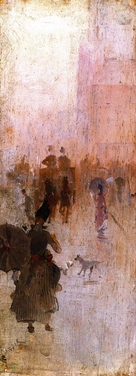 How We Lost Poor Flossie by Charles Conder