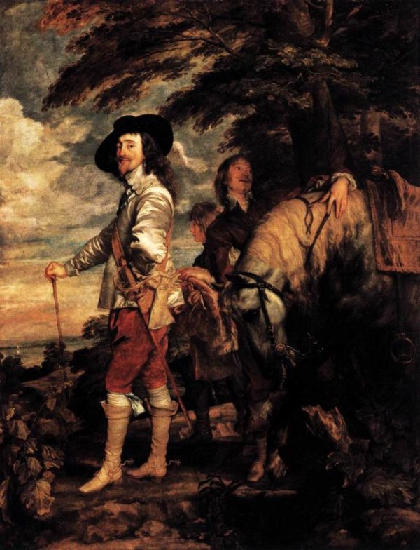 Charles I, King of England at the Hunt by Anthony van Dyck