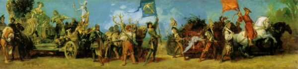 The Anniversary Parade - Feast Wagen of the Hunt