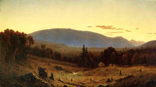 Hunter Mountain, Twilight by Sanford Robinson Gifford
