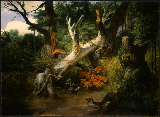 Hunting in the Pontine Marshes