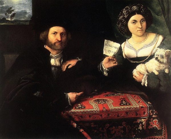 Husband and Wife by Lorenzo Lotto