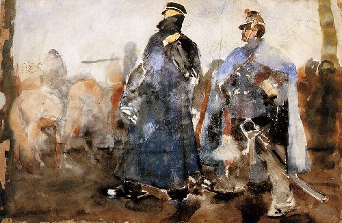 Huzars by George Hendrik Breitner