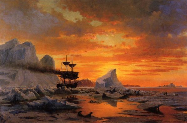 Ice Dwellers Watching the Invaders b by William Bradford
