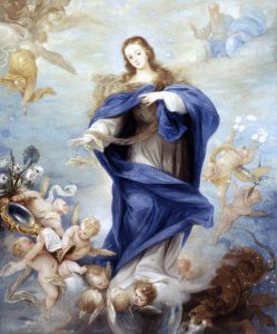 Immaculate Conception by Juan Antonio Escalant - hand-painted oil reproduction