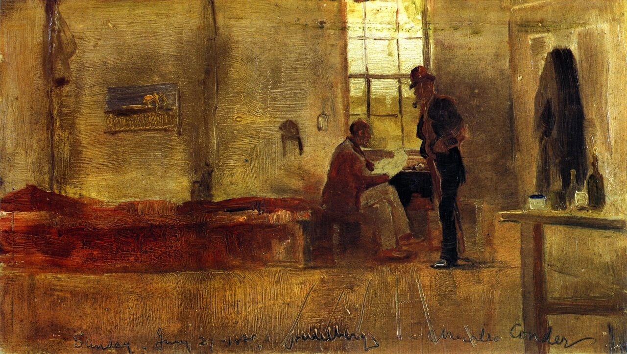 Impressionists Camp by Charles Conder