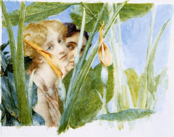 In Beauty's Bloom by Lawrence Alma-Tadema