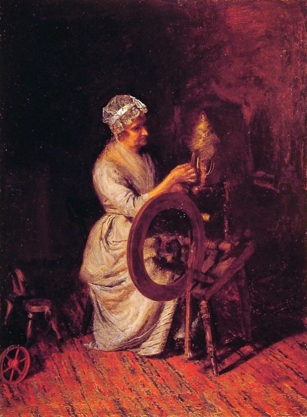 In Grandmother's Time by Thomas Eakins