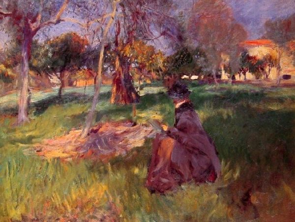 In The Orchard by John Singer Sargent