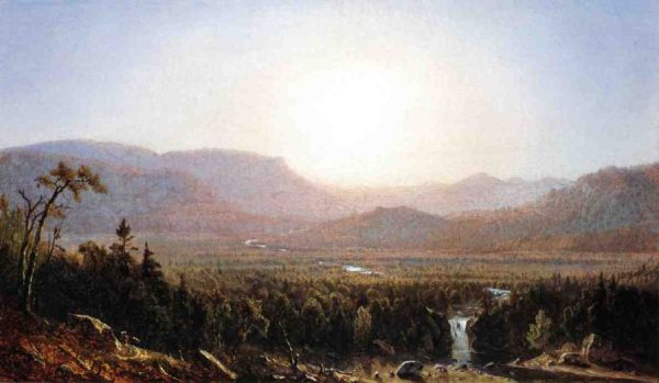 In the Catskills by Sanford Robinson Gifford