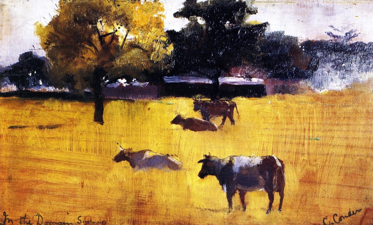 In the Domain Sydney by Charles Conder