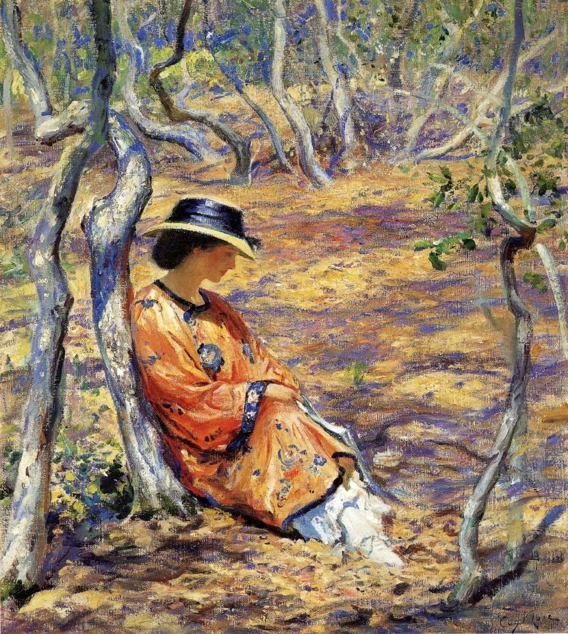 In the Oak Grove by Guy Rose