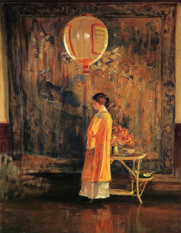 In the Studio by Guy Rose