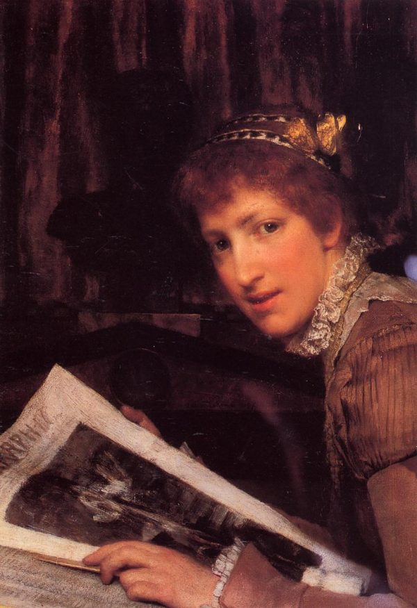 Interrupted by Lawrence Alma-Tadema