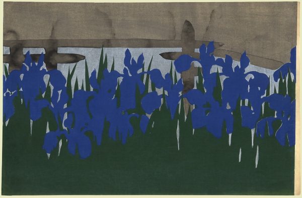 Irises by Kamisaka Sekka