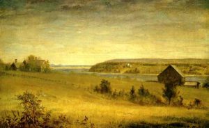 Thomas Strongs House, Setauket, Long Island by William Sidney Mount - hand-painted oil reproduction