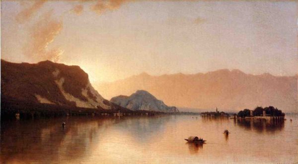 Isola Bella in Lago Maggiore by Sanford Robinson Gifford