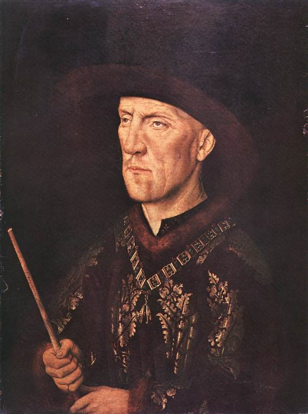 Portrait of Baudouin de Lannoy by Jan Van Eyck