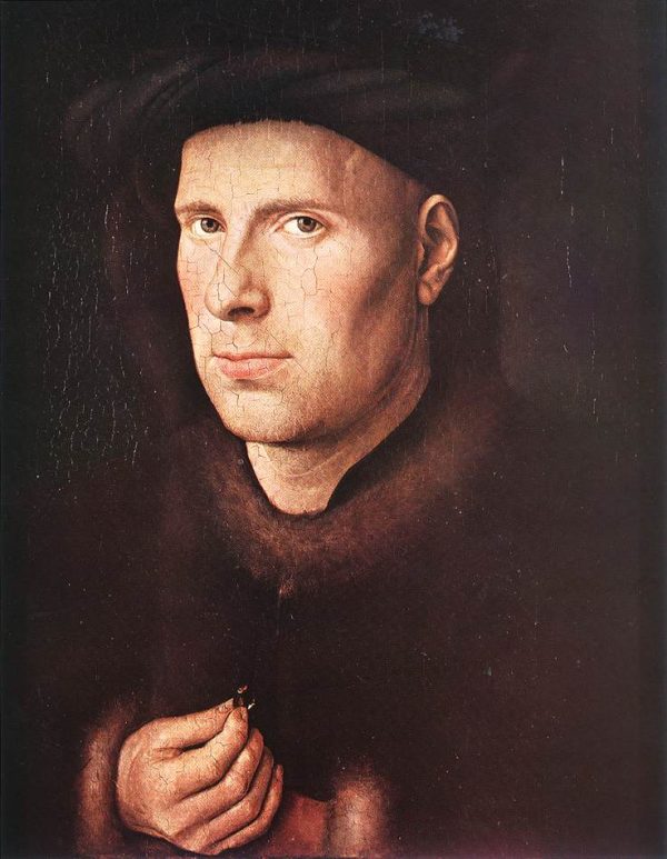 Portrait of Jan de Leeuw by Jan Van Eyck