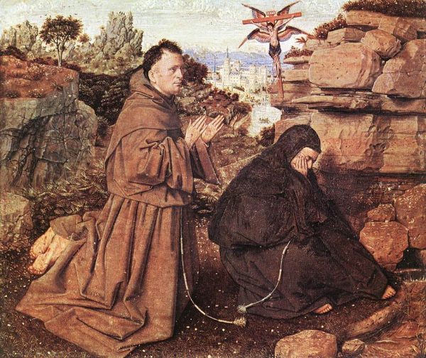 Stigmatization of St Francis by Jan Van Eyck