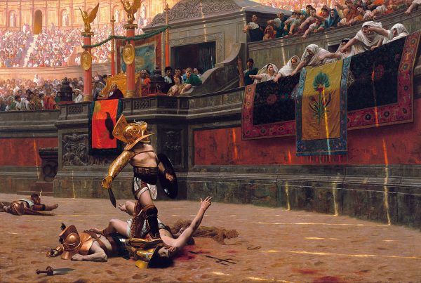 Pollice Verso by Jean-Leon Gerome, hand-painted oil painting reproduction