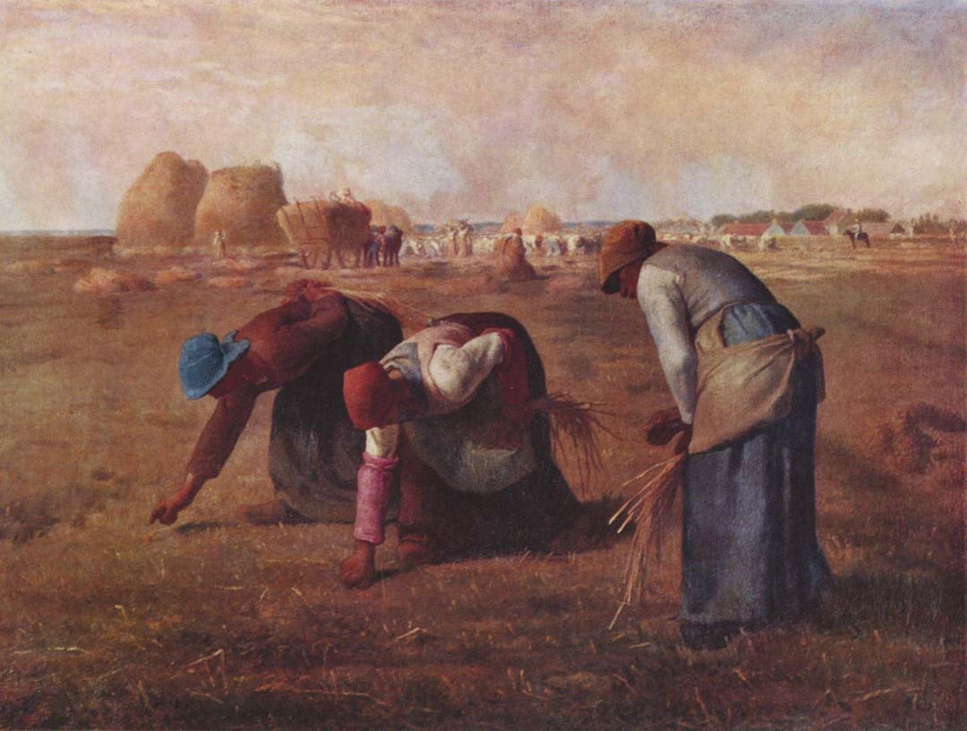 The Gleaners by Jean Francois Millet, hand-painted oil reproduction