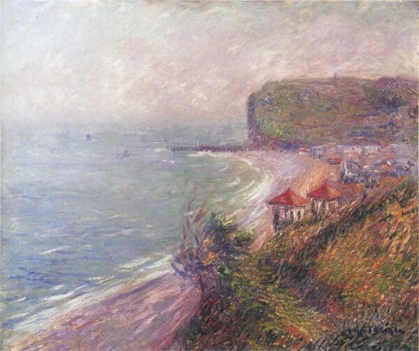 Jetty at Fecamp by Gustave Loiseau
