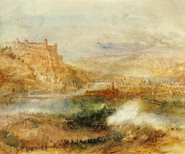 Ehrenbrietstein and Coblenz by Jmw Turner