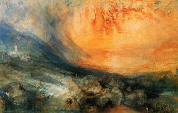 Goldau by Jmw Turner