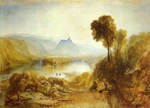 Prudhoe Castle Northumberland by Jmw Turner
