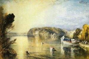 Virginia Water by Jmw Turner - hand-painted oil reproduction