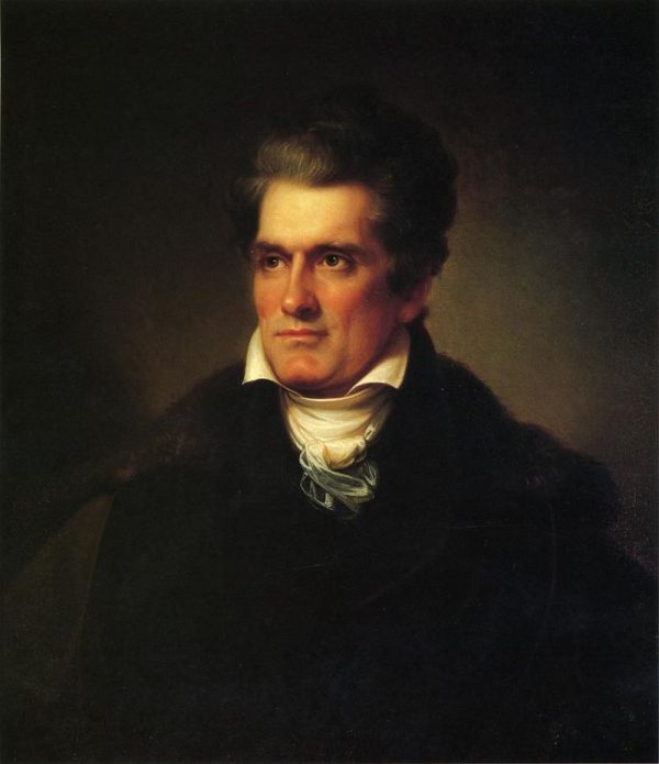 John C. Calhoun by Rembrandt Peale