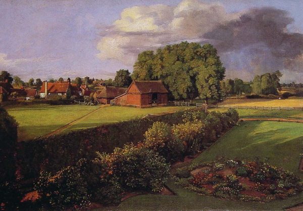 Golding Constables Flower Garden by John Constable