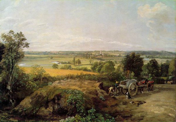 Stour Valley and Dedham Church by John Constable