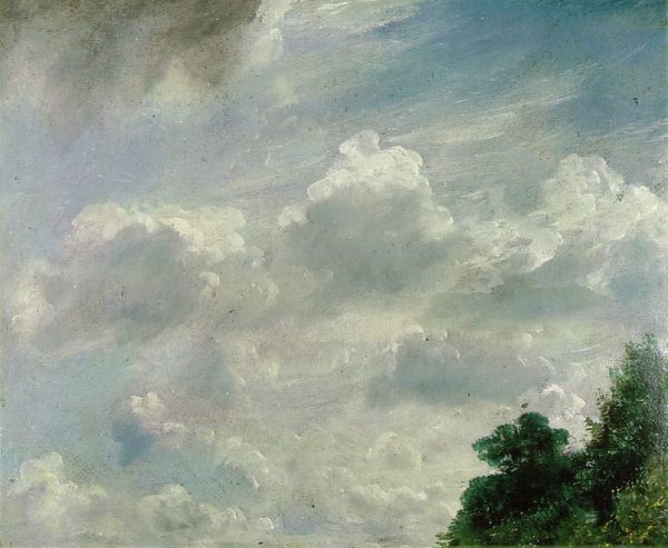 Study of Clouds at Hampstead by John Constable