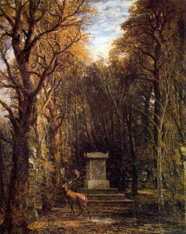 The cenotaph by John Constable