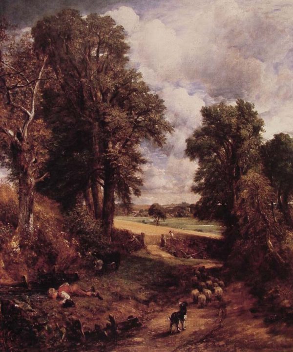 The Cornfield by John Constable