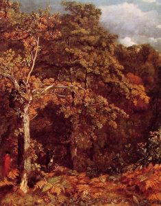 Wooded Landscape by John Constable - hand-painted oil reproduction